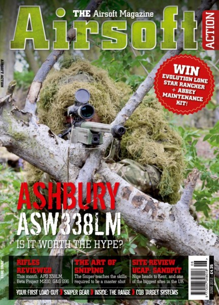AIRSOFT ACTION Magazine – June Issue cover preview!
