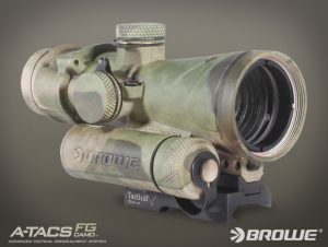 BROWE – Introducing the 4×32 Combat Optic in A-TACS FG Camo