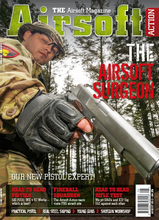 Airsoft Action Magazine – July cover preview