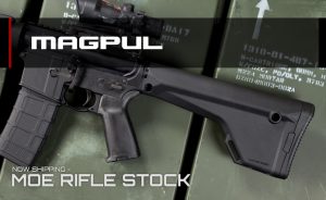 MAGPUL Newsletter // MOE Rifle stock now shipping