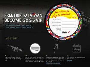 G&G Airsoft // win a trip to Taiwan!