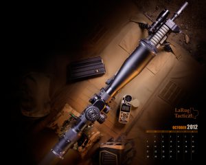 LaRue Tactical // October Calendar Wallpaper