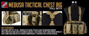 J-TECH // Medusa Tactical Chest Rig Set