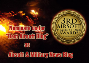 Nominate us for Best Airsoft Blog!!!