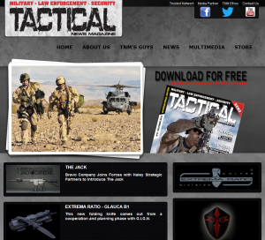 Tactical News Magazine // new website launched!