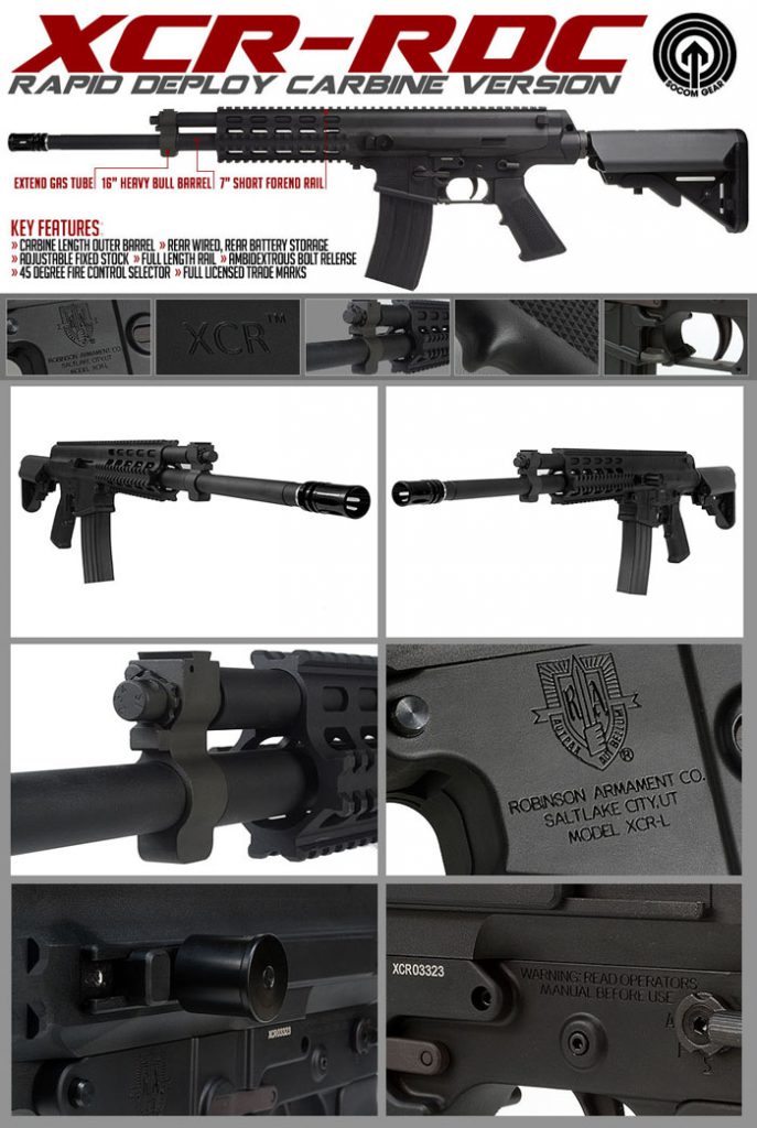 SOCOM Gear // Robinson Arms XCR/RDC