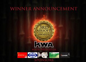 3rd Airsoft Players’ Choice Awards Winners selected!