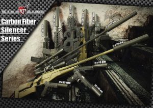 King Arms // new Carbon Fiber Silencer Series