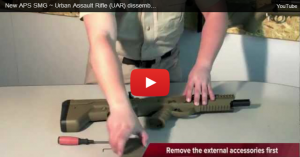 APS New Series // UAR Gun dissembling Guide