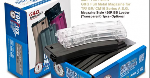 G&G // 4X Magnification Scope & GR16 Magazine 5pcs/pack