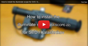 King Arms // illuminate scope for SVD