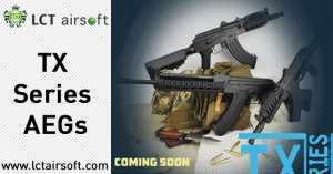 LCT Airsoft // TX-MIG, TX-74UN & TX-S74UN AEG coming soon!