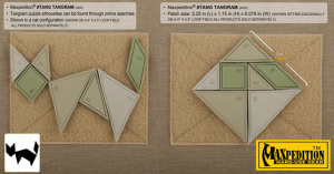 MAXPEDITION // TANGRAM 7-PIECE PATCH