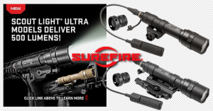 SUREFIRE // SCOUT LIGHT ULTRA goes 500 lumens