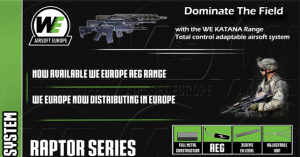 WE Airsoft Europe // AEGs now available !