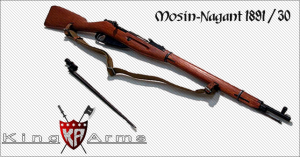 King Arms // Mosin-Nagant 1891 / 30 rifle (gas) in stock now!