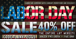 LBT // Labor Day Sale!