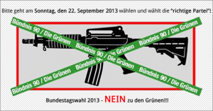 Bündnis 90 / DIE GRÜNEN wollen Airsoft verbieten!