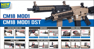 G&G // New Arrival – CM18 MOD1 & CM18 MOD1 DST