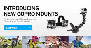 GoPro // Introducing new camera mounts