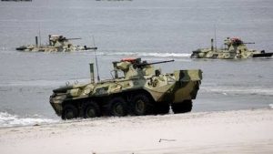 Russia Strong // amphibious training