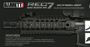 Madbull // Barrett REC7 Gas Block Kit & Installation Video