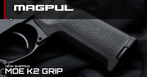 Magpul Newsletter // Now Shipping MOE-K2 Grip & 1911 Grip Panels