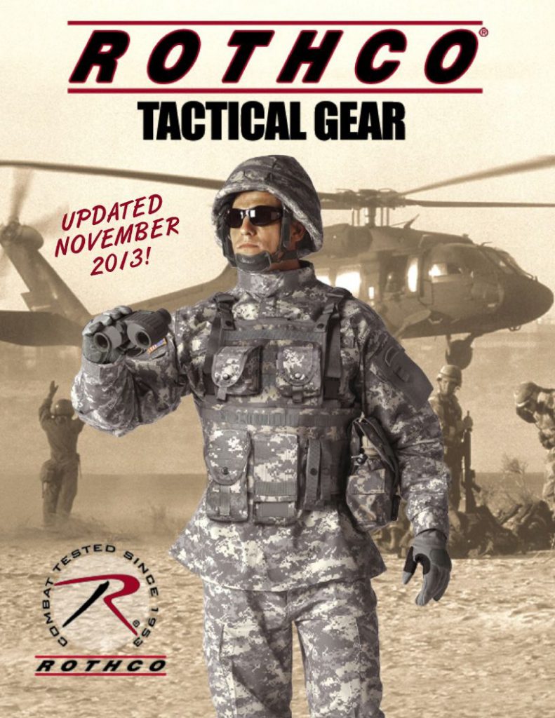 Rothco tactical gear catalog 2013