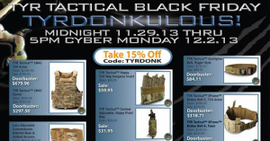 TYR Tactical // CYBER MONDAY SALE ENDS