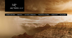 Arc’teryx LEAF // website update & new products