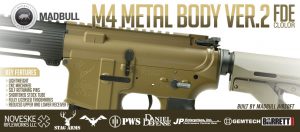 Madbull // M4 Metal Body ver.2 New FDE Now Available