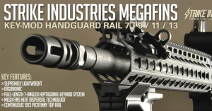 Madbull Megafins Key-Mod Handguard Rail 7″ 9″ 11″ 13″ Now Available!!