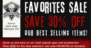 GGG // Gear We Love – Save 30% On Popular Items
