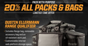 5.11 Tactical // 20% off bags & packs