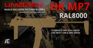 UMAREX HK MP7 RAL8000 / HK$!/ GBB
