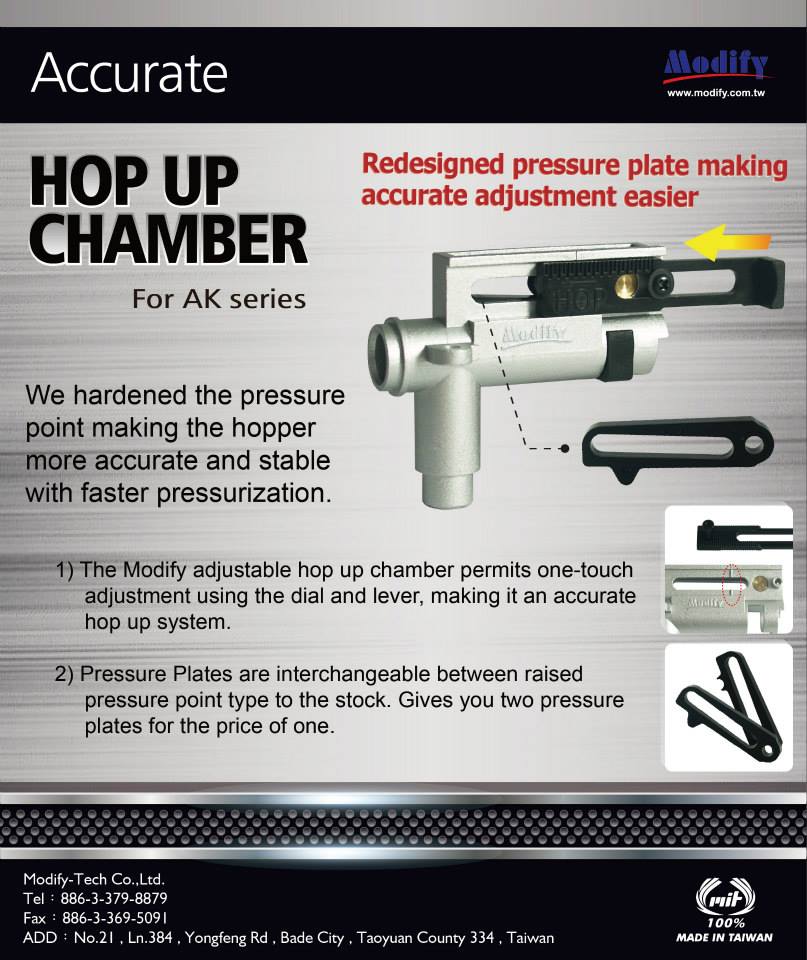 Modify Tech Hop Up Chamber for AK47 