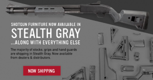 Magpul Newsletter // Now Shipping Stealth Gray Parts & LR/SR Ranger Plates