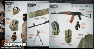 Gunfire tactical set