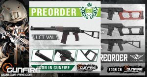 Gunfire Newsletter // LCT AS VAL & ForceCore Industries in stock