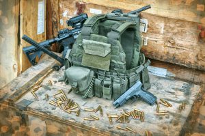 Voodoo Tactical Vest Special Forces in Olive Drab (OD)