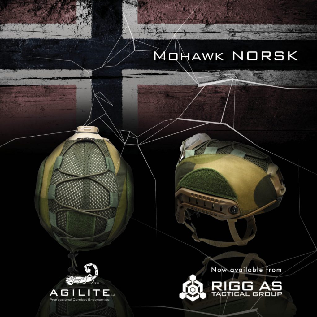 Mohawk NORSK Ops Core Fast helmet cover