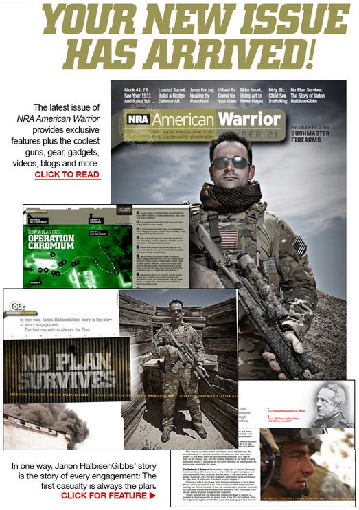 NRA American Warrior Magazin Issue 21