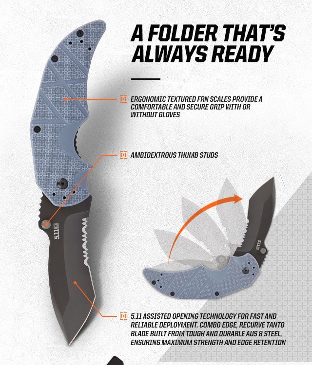 5.11 Tactical CREW CUT ASSISTED OPENER