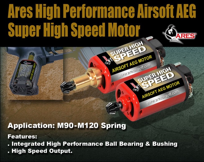 ARES Airsoft High Speed Motor