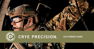 CRYE PRECISION 2014 PRODUCT GUIDE