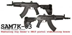 Arsenal, Inc – SAM7K-03 Pistol