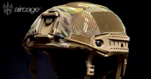 Spartan Village Aircage helmet cover
