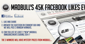 Madbull Airsoft’s 45K Facebook likes event