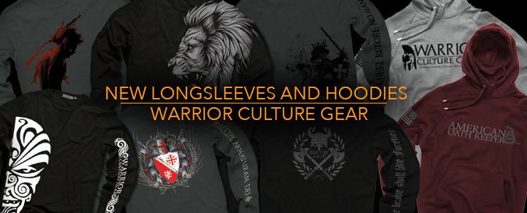 Warrior Culture Gear Fall 2014 Long Sleeves and Hoodies