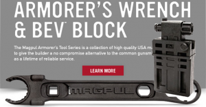 Magpul Newsletter // Now Shipping Armorer’s Wrench & BEV Block